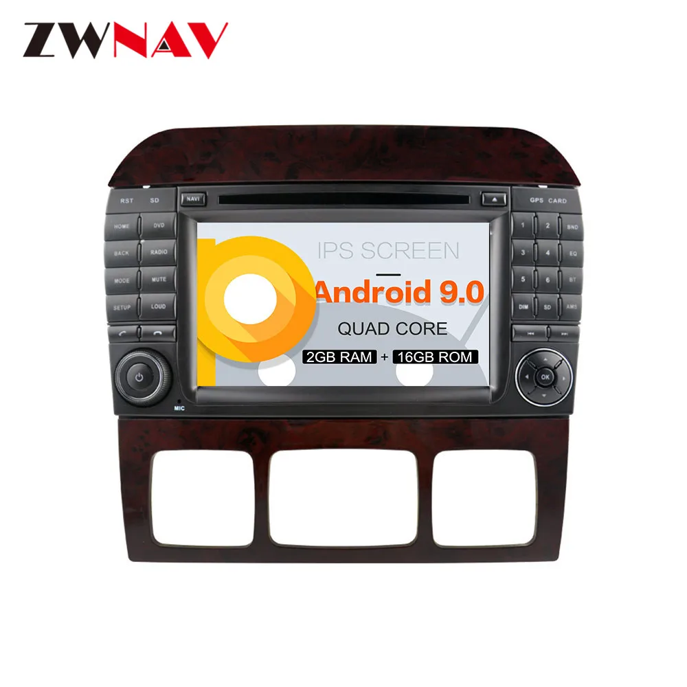 Android 9,0 DSP автомобильный dvd-плеер gps для Mercedes-Benz CL-W215/S-W220 автомобильное стерео радио автомобильный мультимедийный плеер головное записывающее устройство