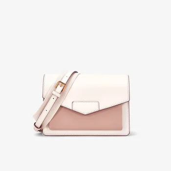 

Bag female 2020 new fashion wide shoulder strap female bag flip messenger bag shoulder messenger small bag