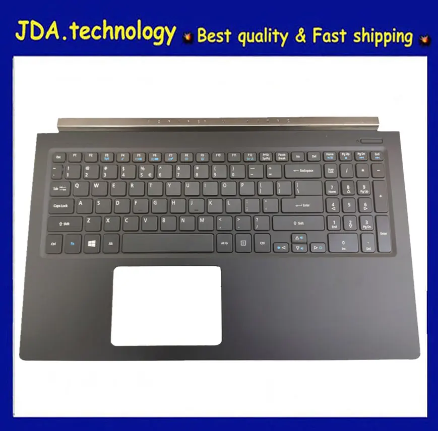 MEIARROW 96% nueva para Acer Aspire VN7-591 VN7-591G VN7-571 VN7-571G MS2391 palmrest cubierta superior caso nos teclado