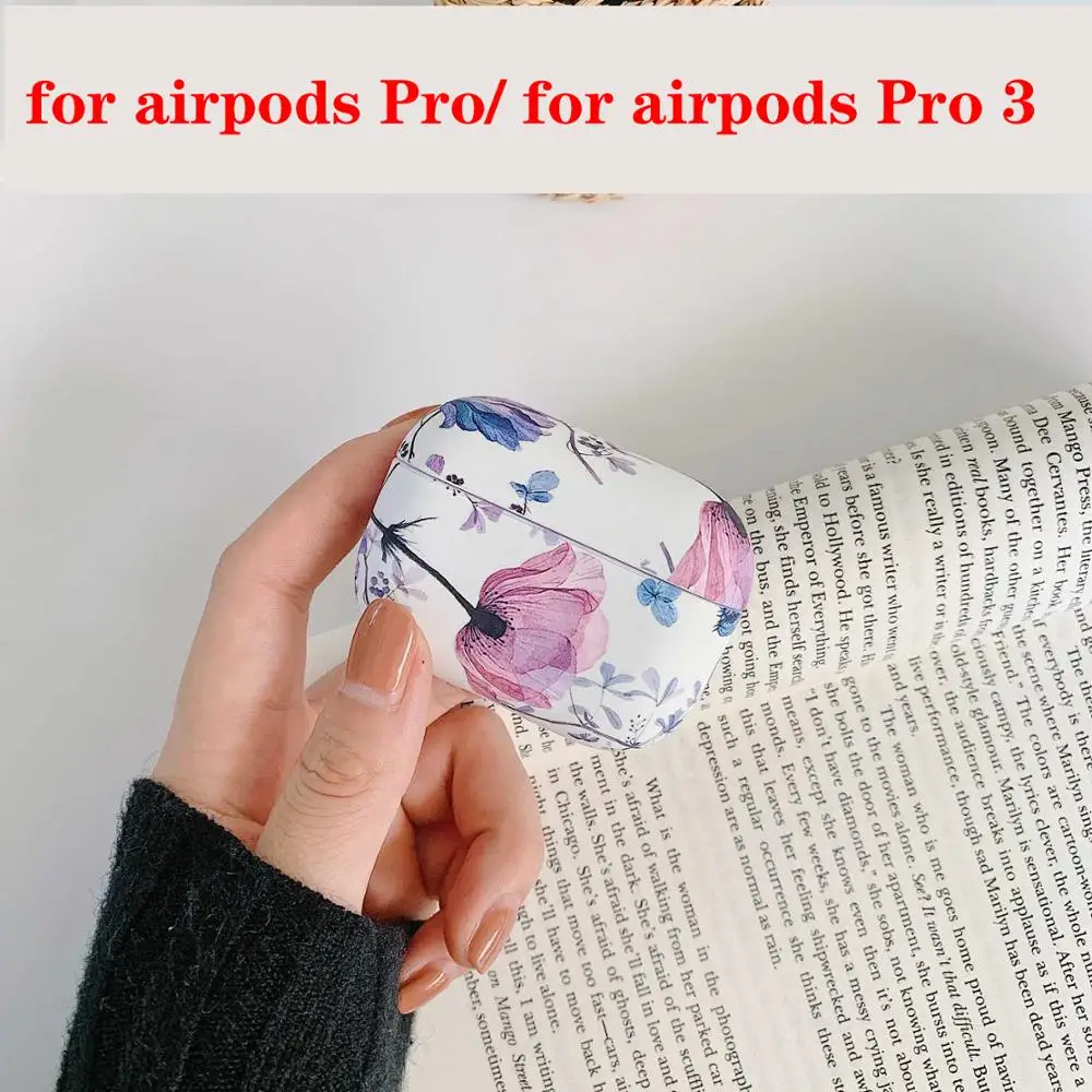 For AirPods Pro Case Earphone Case Gradient Rainbow Color /flower Protective case fundas For Air pods 1/2 cover for 에어팟 케이스 capa - Цвет: A1 for airpods Pro