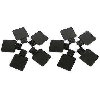 

Self-Adhesive Pen Holder with Elastic Band Loop 10 Pcs Black Leather Pencil Stylus Loop Holder for Book,Notebooks