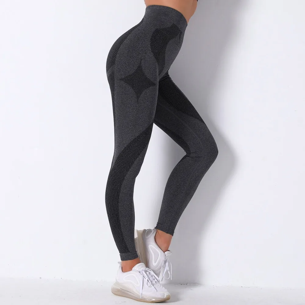 Spandex High Waist Women Digital Printed Fitness Leggings Push Up Sport GYM Leggings 