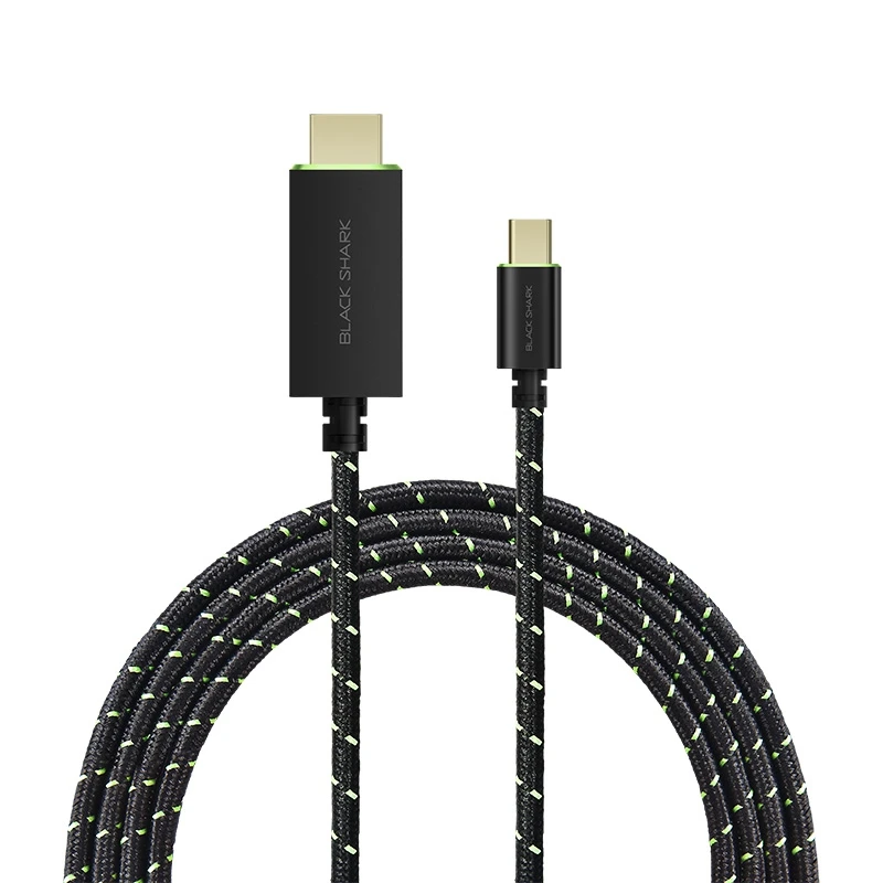 Xiaomi Blackshark USB-C/type-C к HDMI Мужской адаптер нейлоновый плетеный кабель