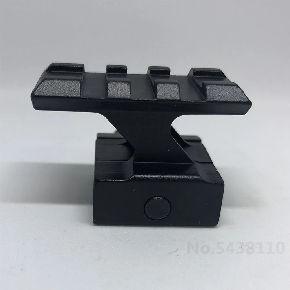 Picatinny Rail Weaver Scope Mount Rail 3 слота 20 мм рельсовая область адаптера крепления для страйкбола охотничьего прицела аксессуары