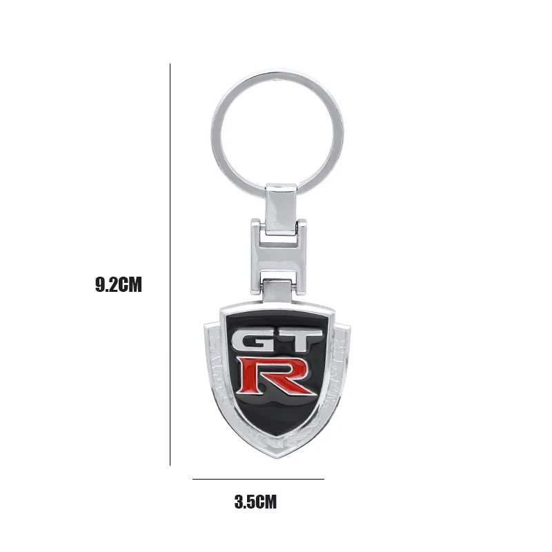 1 шт брелок металлический кулон кольцо для Nissan GTR Qashqai Versa Sentra Rogue Pathfinder Murano Maxima Juke