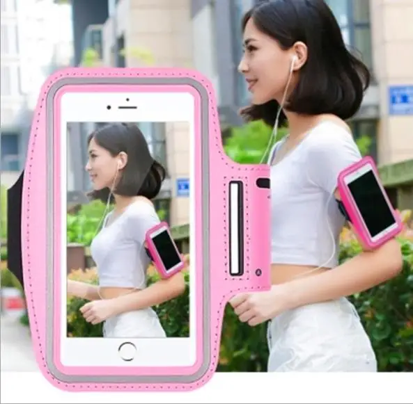 Outdoor exercise arm bag mobile phone arm band running fitness wrist bag is suitable for all 4 to 6 inch mobile phones