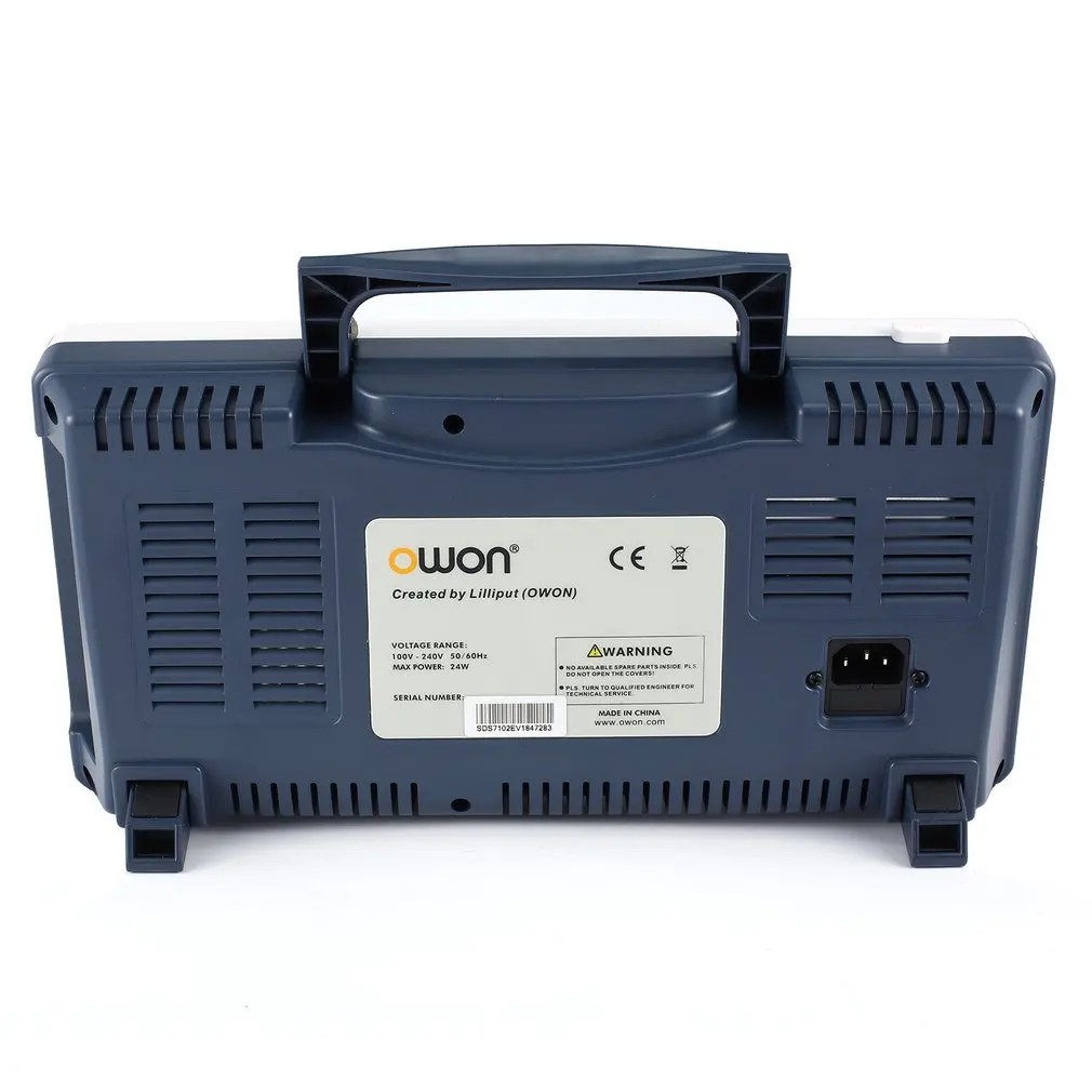 Owon SDS6062EV 8 дюймов цифровой осциллограф 60 МГц 2+ 1 каналы запись USB генератор сигналов логический анализатор спектра