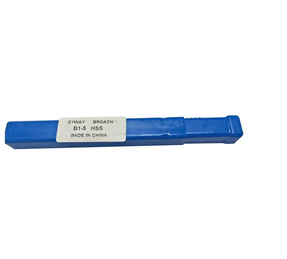 

5mm B1 Push-Type Keyway Broache Metric Size HSS Keyway Cutting Tool for CNC Router Metalworking