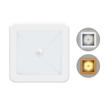 

intelligent light control night light automatic Human Body Induction led charging closet Night Light home corridor creative wall