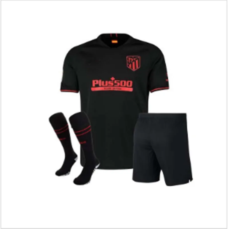 adults KIT 19/20 Atletico Madrides soccer jersey GRIEZMANN KOKE M.LLORENTE LEMAR JOAO FELIX CORREA Atletico Madrides jersey - Цвет: shirt