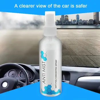 

100ml Anti Fog Spray Glass Agent Long Lasting Window Liquid Anti-fog For Windshield Bathroom LCD Mobile Phone Screen Glasses