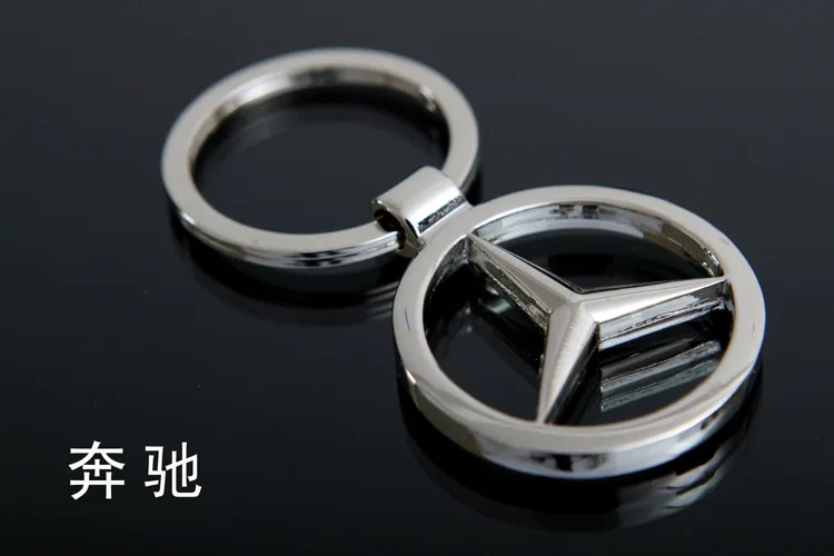 Модный фирменный металлический брелок с логотипом автомобиля, металлический брелок для ключей, автомобильный подарок - Название цвета: for Mercedes