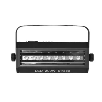 

High Brightness 200W LED Strobe Light/DJ Bar Disco Party Show LED Stroboscope/DMX512 Sound Control 200W LED Flash Stage Lights