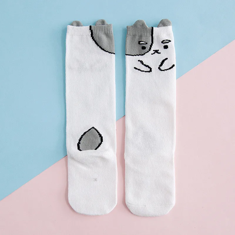 Baby Sport Accessories Spring Autmn Boys Girls Stockings Cotton Cartoon Knee High Children Long Stockings