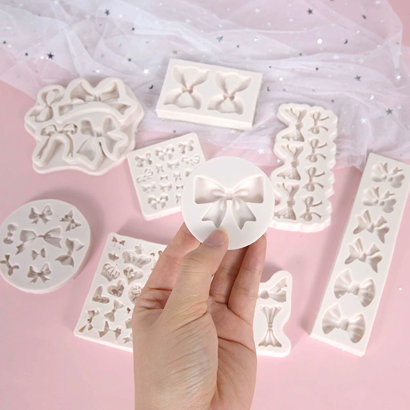 Mini Bow Candy Molds