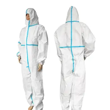 

Antibacterial Clothing Cozy Breathable Aseptic White Protection Isolation Security Check Dust-Proof Clothing
