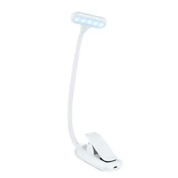 

Led Book Light Mini Clip-On Flexible Bright LED Lamp Light Book Reading Lamp For Travel Bedroom Book Reader Christmas Gifts