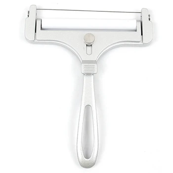 

Stainless Steel Wire Cheese Slicer with Adjustable Thickness Cheese Cutter Is Suitable for Soft, Semi-Hard, Cheese
