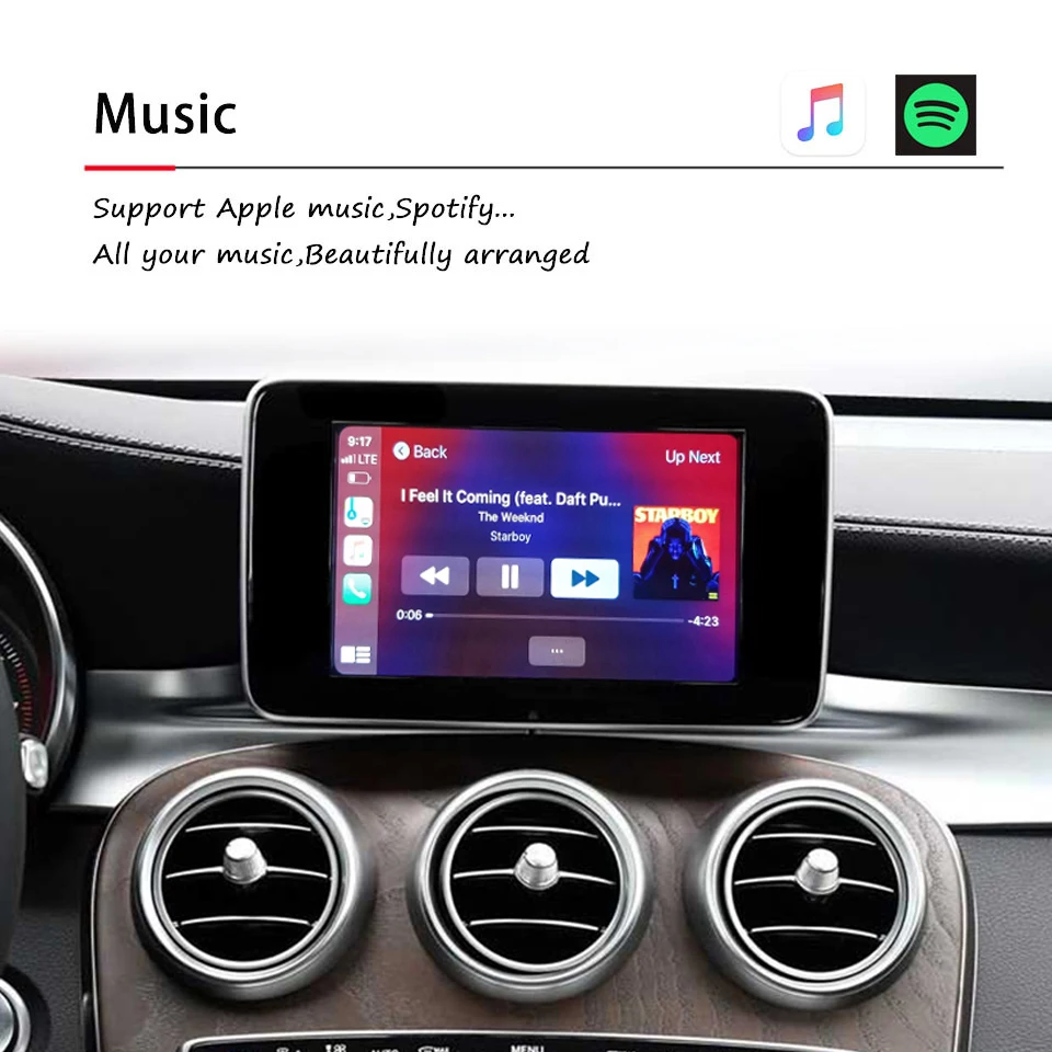 wireless adapter for factory CarPlay for Mercedes Benz A B C CLS E GLA –  carplay.technology