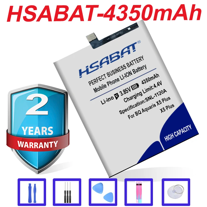 Top Brand 100% New 4350mAh Battery for BQ Aquaris X5 Plus in stock | Мобильные телефоны и аксессуары