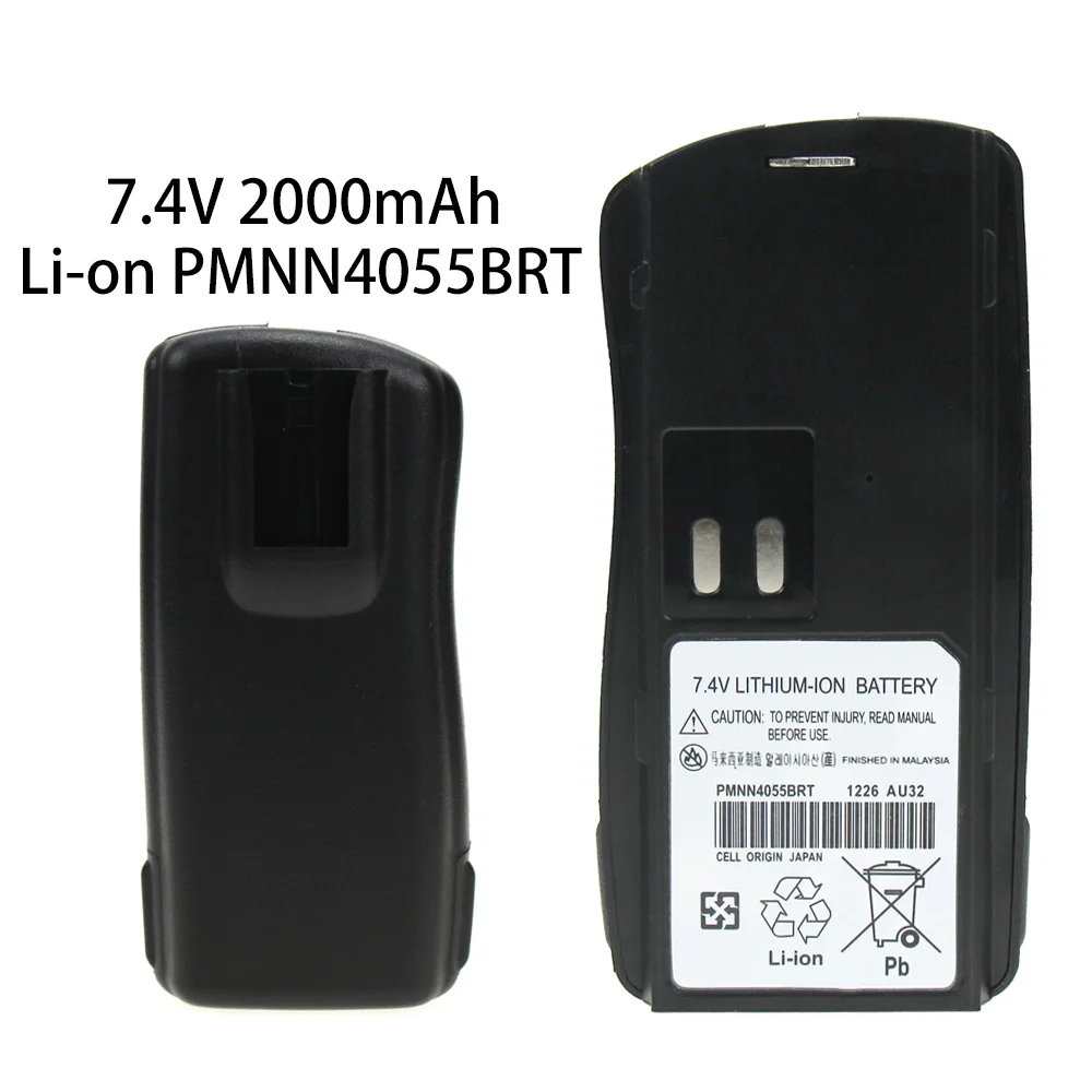 

7.4v 2000mAh Li-on Two-way Radio Battery for Motorola PMNN4046 PMNN4046A PMNN4046R AXU4100 AXV5100 CP125 GM338 GM398 GP2000