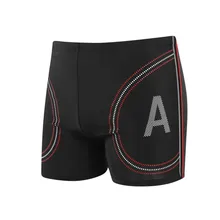 Мужской купальник, тонкие дышащие спортивные шорты для плавания, одноцветные шорты с эластичной резинкой на талии, пляжный купальник, быстросохнущие шорты