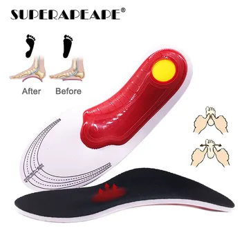 

Orthotic Insole EVA Flatfoot Arch Support Orthopedic Insoles To Ease The Pressure Of Air Movement Damping Cushion Padding Insole
