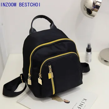 

Fashion Women's Travel Anti-Theft Nylon School Bag Girls Backpack Mochila Mujer Sac A Dos All-Match Multifunction Bolsa