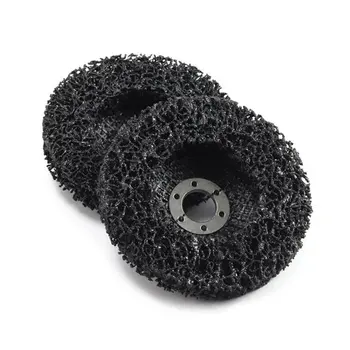 

Durable Poly Strip Disc Wheel 100*16mm Wood Metal Paint Rust Removal Clean Abrasive Tools For Angle Grinder Mayitr