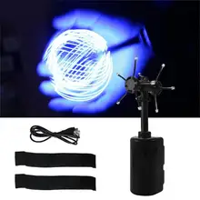 Jouet électrique en forme de pilule en spirale, accessoire rotatif lumineux, boule clignotante, lumière, bricolage, modèle de jouet pour garçon et fille, jouet de nuit