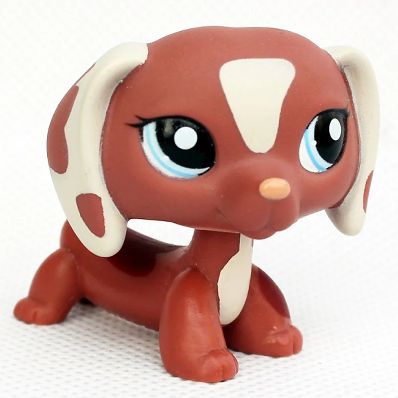 Лпс стоячки кошки игрушки Lps кошка редкие животные pet shop игрушки подставки Собака Такса колли кокер спаниель great dane Хаски старый Рисунок Коллекция - Цвет: 1631