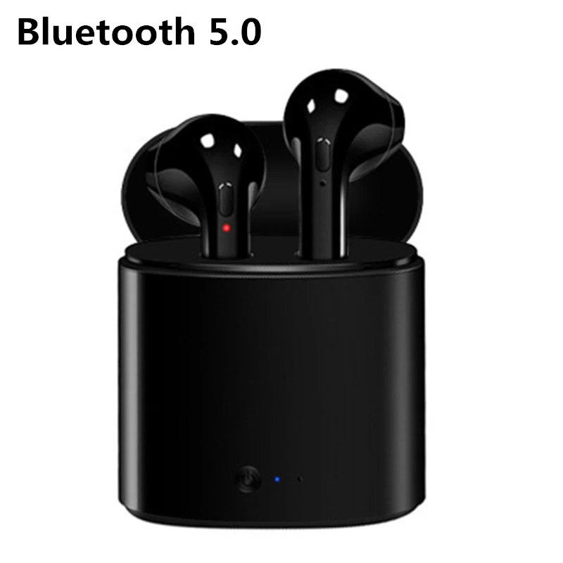 

I7s TWS Bluetooth Earphone Stereo Earbud Bluetooth Headset with Charging Pod Wireless Headsets for All Smart Phone