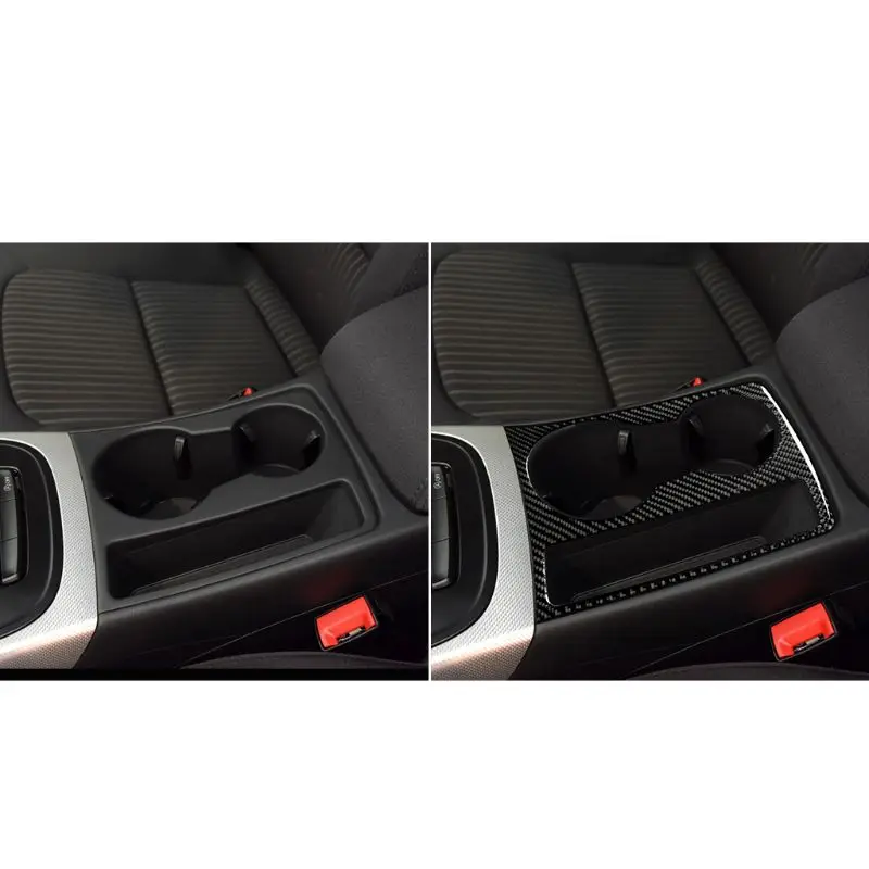 Для audi A5 A4 2009- углеродное волокно отделка подстаканник декоративная рамка наклейка