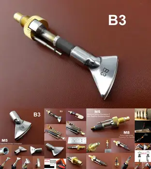 

1pc B3 Leather Craft Electric Edge Crease Edging Creasing Machine Soldering Iron Replace Head Tip Heating Element Body Tool NEW