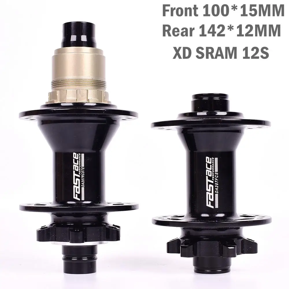 Fastace велосипедный концентратор 32H MTB AM FR горный велосипед ступицы барабан эндуро подшипники для 8 9 10 11 скорость XD 12 Скорость PK D791SB D041SB - Цвет: BK 100X15 142X12 XD