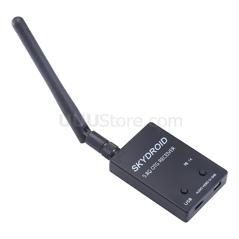 Ready to use 5.8G FPV Receiver UVC Video Downlink OTG VR Android Phone+5.8G Video Transmitter + CMOS 1200TVL Camera FPV Combo 5