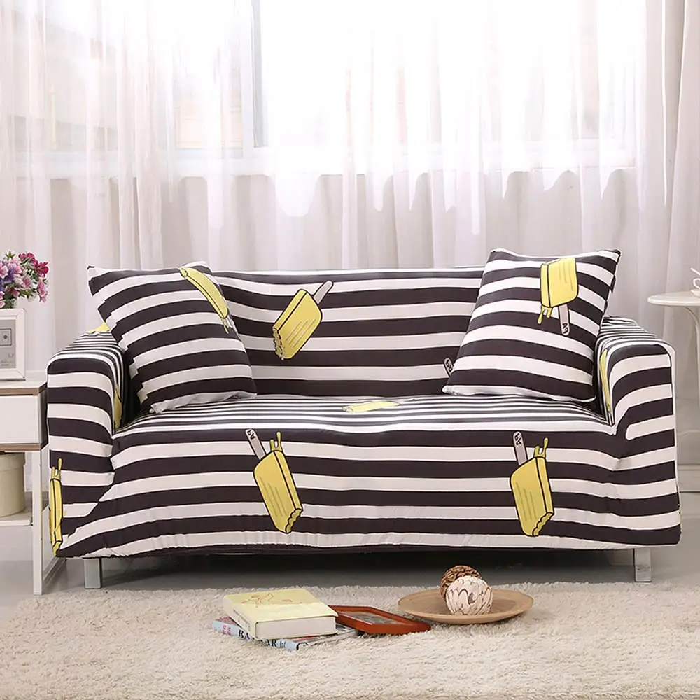 20182686 Чехол с цветочным принтом(L Секционный или Loveseat или Coner) чехол для дивана все включено чехол для дивана плотная эластичная пленка - Цвет: 20182686