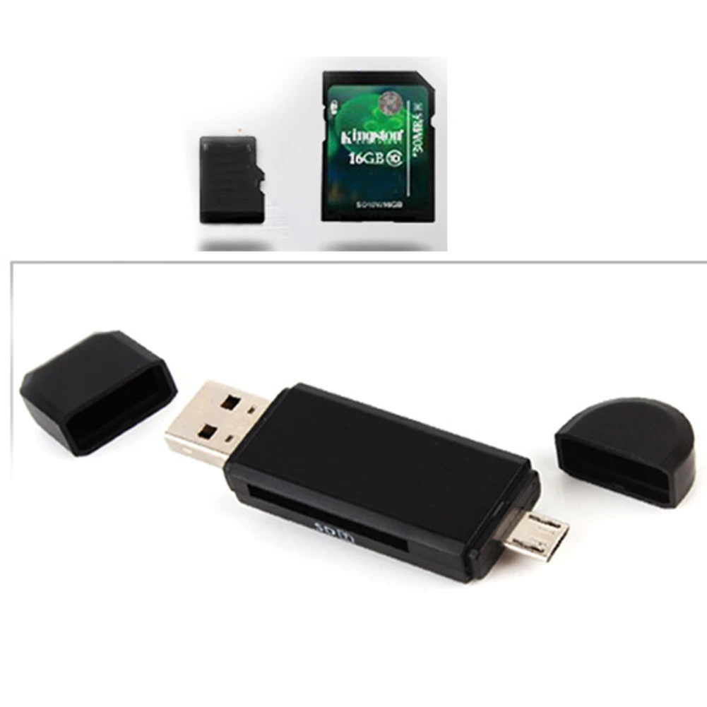 OTG кардридер Micro SD карта USB мобильный считыватель карт TF высокоскоростной 2,0 Многофункциональный кардридер памяти