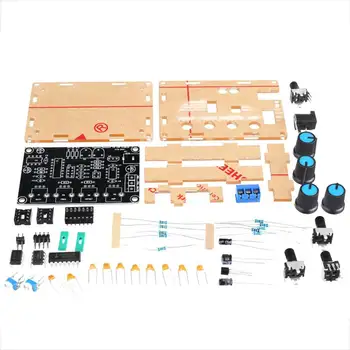 

ICL8038 High Precision Signal Generator DIY Kit Sine Triangle Square Sawtooth Output 5Hz~400kHz Adjustable Frequency Amplitude