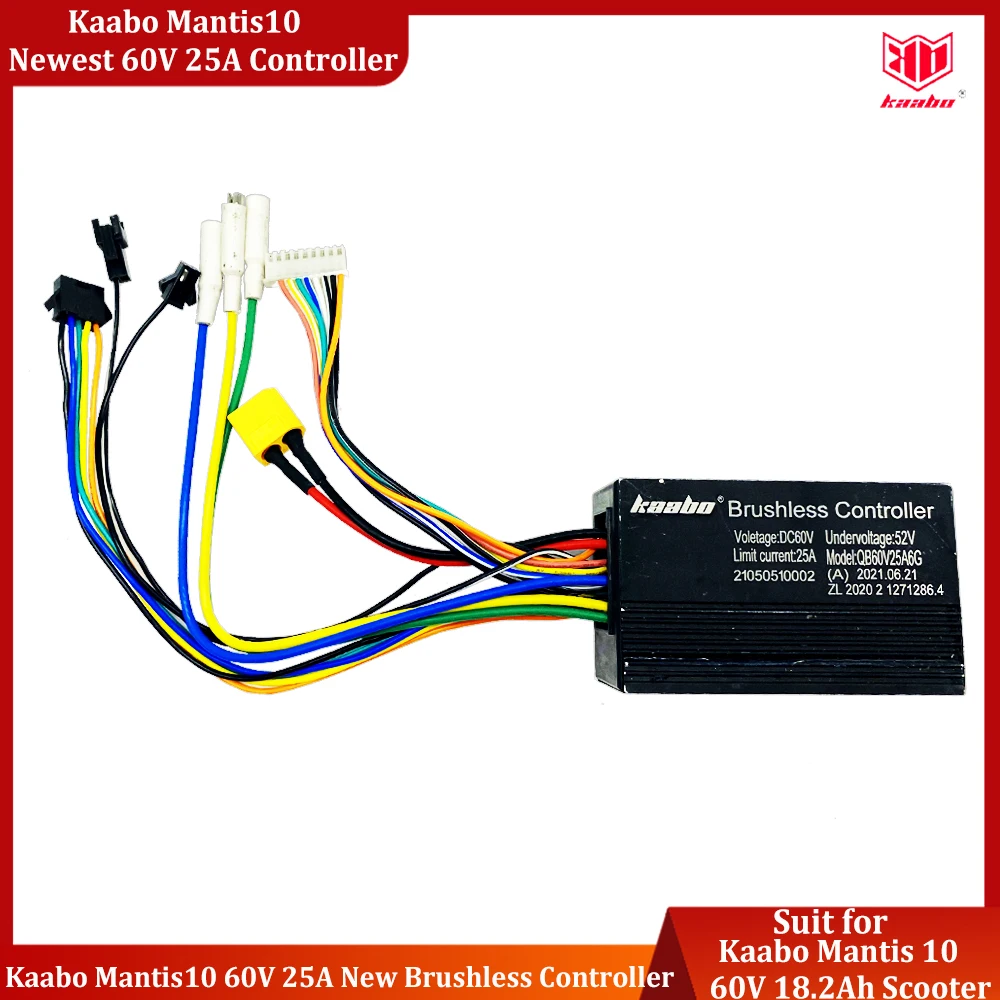 Original Kaabo Mantis10 60V 25A New Brushless Front Rear Controller for