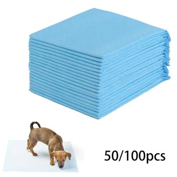 

5 Size Pet Dog Diapers Super Absorbent Cat Dog Training Urine Pee Pads Healthy Clean Wet Mat Disposable Dog Diaper Training Pad