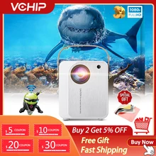 

VCHIP YJ350 4K Projector Protable projector mini Proyector For Home Theater 3D 1080P WiFi Portable Media Player Christmas gift