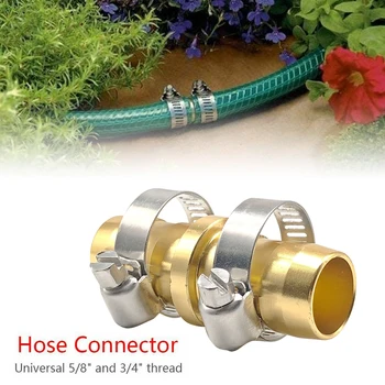 

4pcs/set End Mender Fittings With Clamp Garden Water System Repairing Hose Connector Yard Accessories Male Female Irrigation