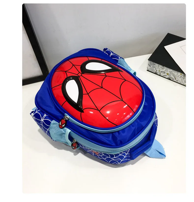 Модный мужской милый ранец из комиксов MARVEL, костюм Человека-паука для костюмированной вечеринки, школьная сумка, подарок
