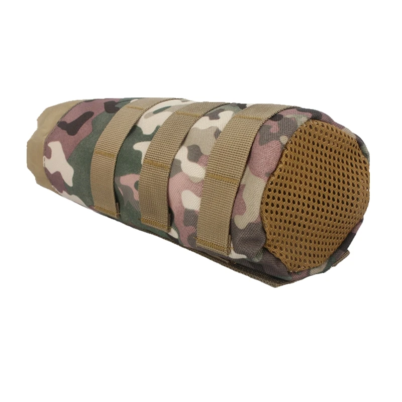 1000D Tactical Water Bag Outdoor Military Molle System Vest Backpack Kits Holder Kettle Bag for Travel Hiking Climbing Cycling