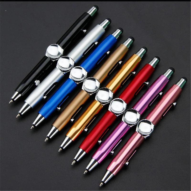 Fidget Pen Fidget Spinner Toy Edc Anti Stress Relief Metal Shell For Stundent Kids Adult Fidget Spinner Aliexpress