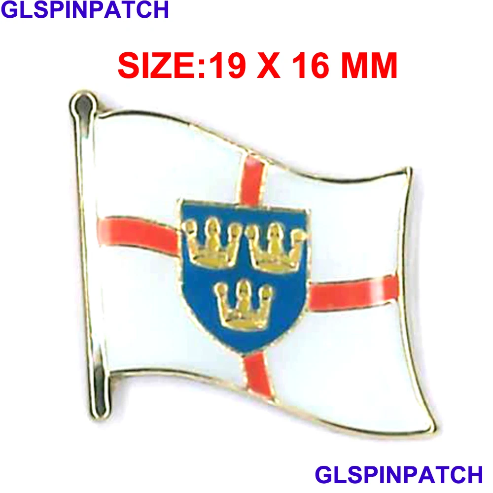 United Kingdom County Flag Badge Flag Brooch National Lapel Pin International Travel Pins
