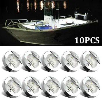 

Electrical Marine Boat LED Stern Lights Lighting RV Round 6-2835-SMD Parts