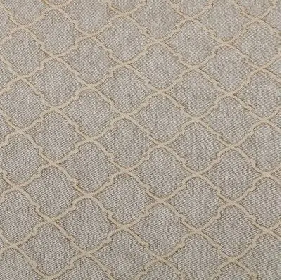 beige grid HLQON в европейском стиле парча Толстая шенилловая ткань для материал подушки занавеска, стул стеганая и швейная диван, скатерть - Цвет: beige grid