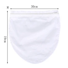 1 шт. мешочек орехового молока многоразовые мешки миндаля молока Коммерческая пищевая нейлоновая мелкая сетка пищевое ситечко для сыра кофе и чая фильтр